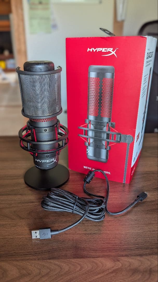 HyperX QuadCast USBマイク