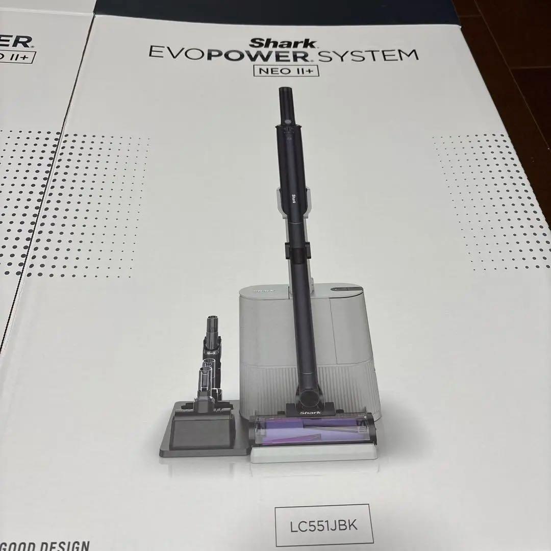 掃除機・クリーナー Shark EVOPOWER SYSTEM NEO II+ LC551JBK