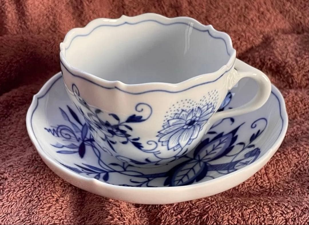 Meissen マイセン ブルーオニオン　カップ＆ソーサー 1客