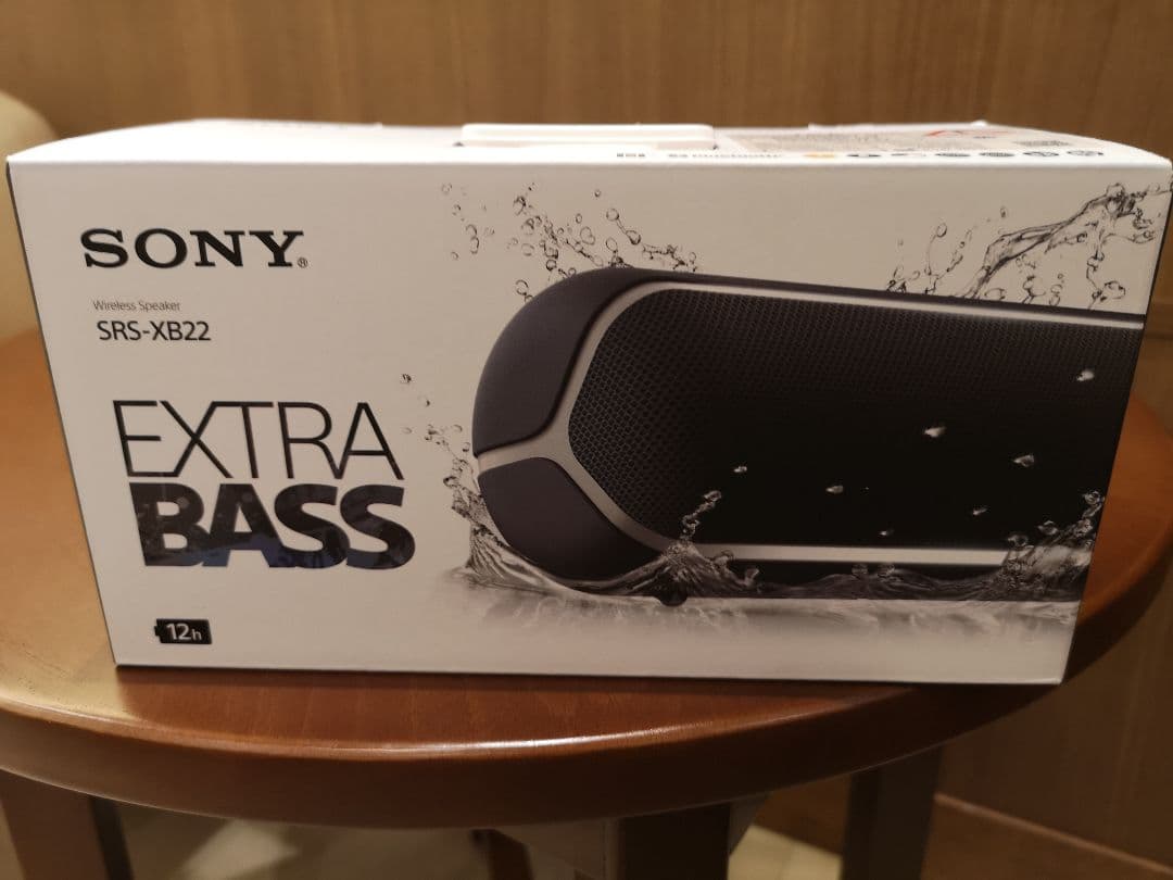 新品未使用 SONY スピーカー　SRS-XB22