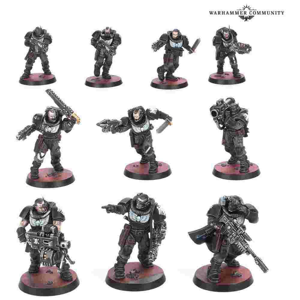 warhammer　スペースマリーン　スカウト・スカッド　ウォーハンマー