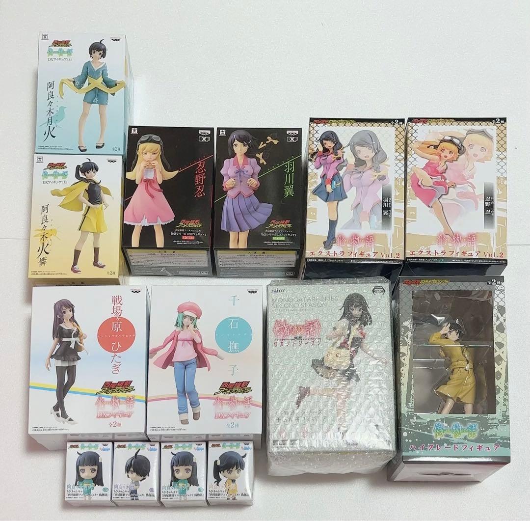 偽物語　フィギュアセット まとめ売り