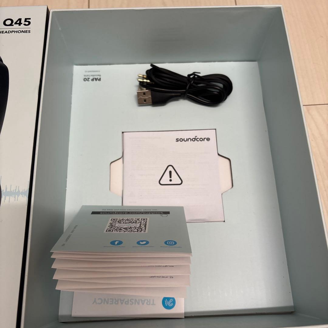 【超美品】soundcore Space Q45 ワイヤレスヘッドフォン