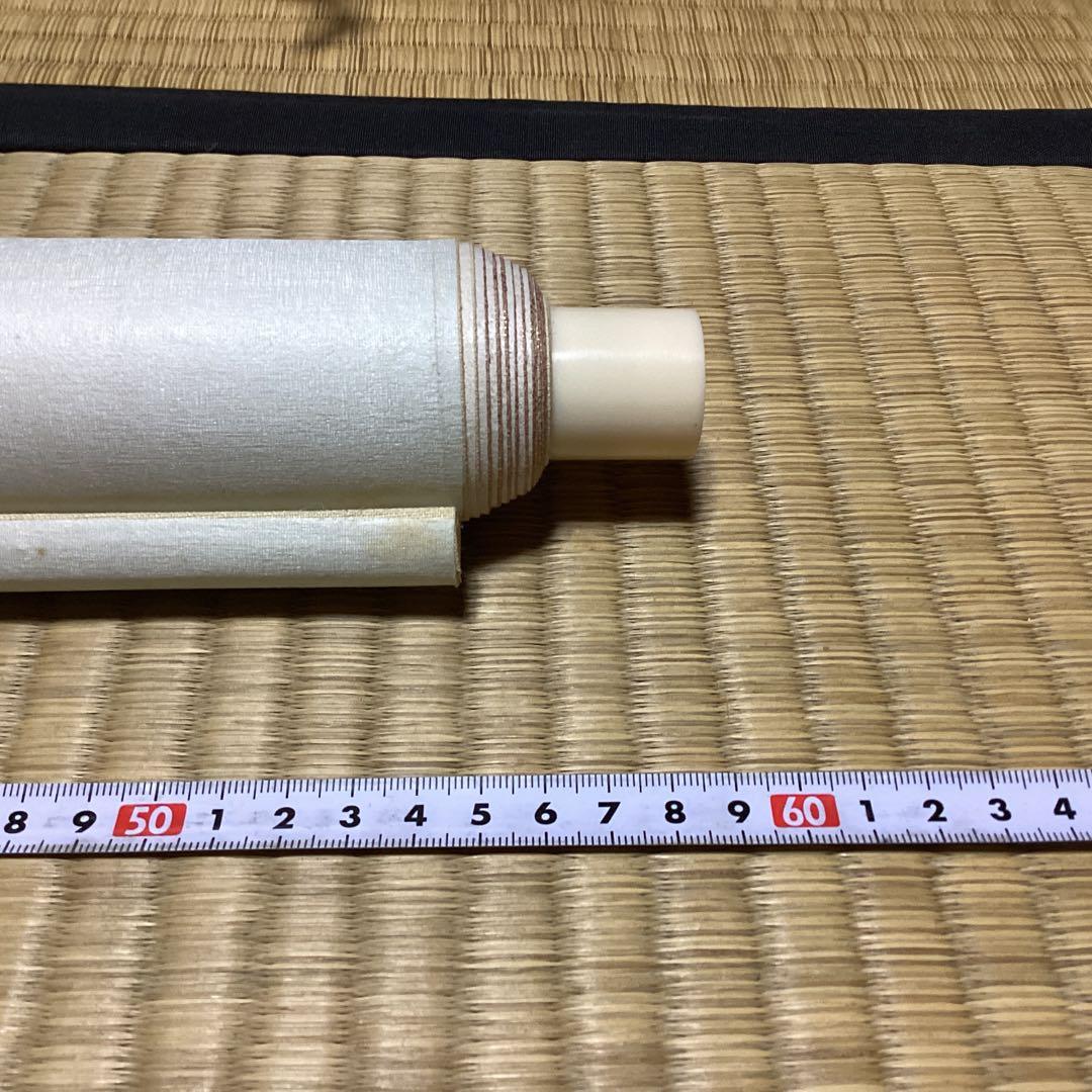 O-12水墨画 掛軸 東海道五拾三次　桑名の宿　春嶺