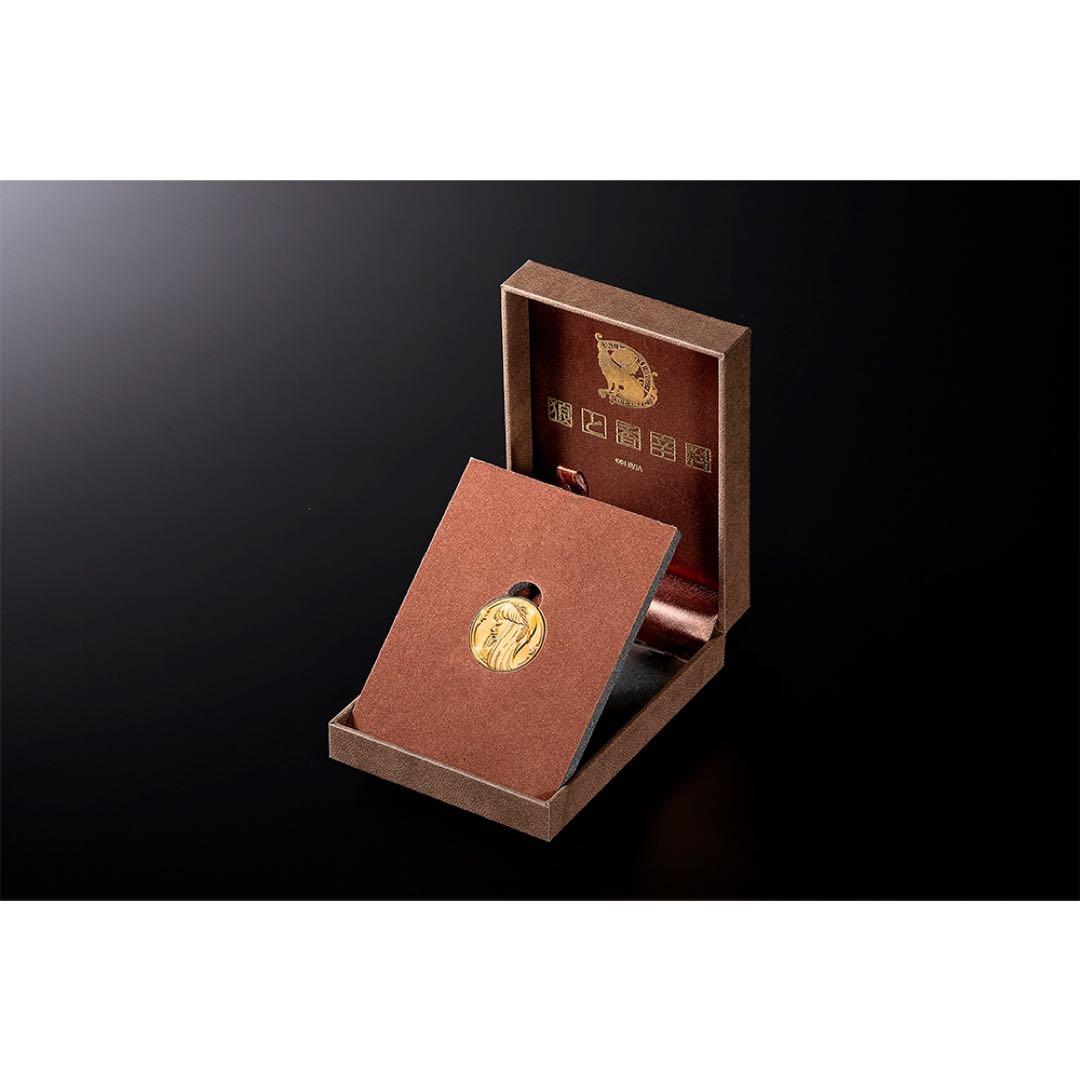 狼と香辛料　賢狼ホロ金貨＆太陽金貨　記念　シルバー925　イエローゴールド