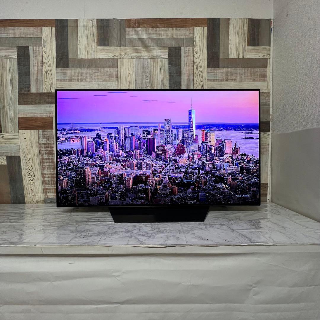 即日受渡❣️全国送料込昨年購入LG48型有機ELテレビTVer.Hulu視聴可