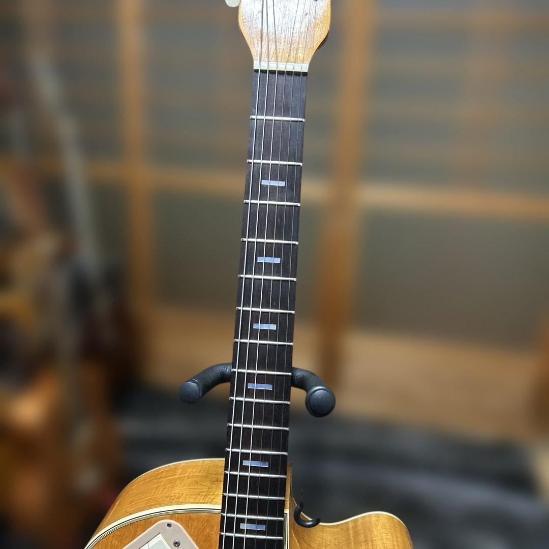 TEISCOセミホロウボディ 3ピックアップフルアコギター 日本製