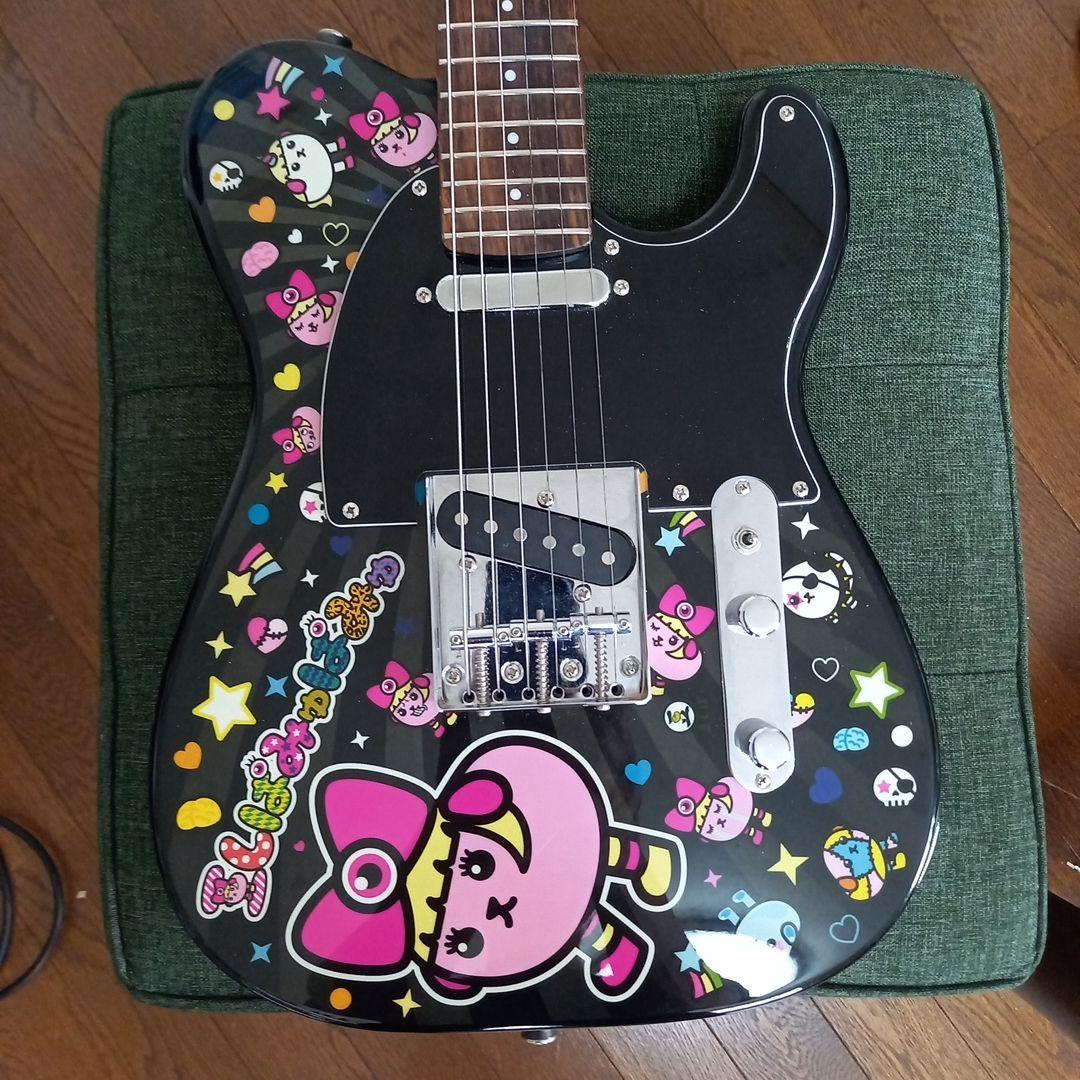 希少美品『子供用』豆しぱみゅぱみゅ　ミニテレキャスター