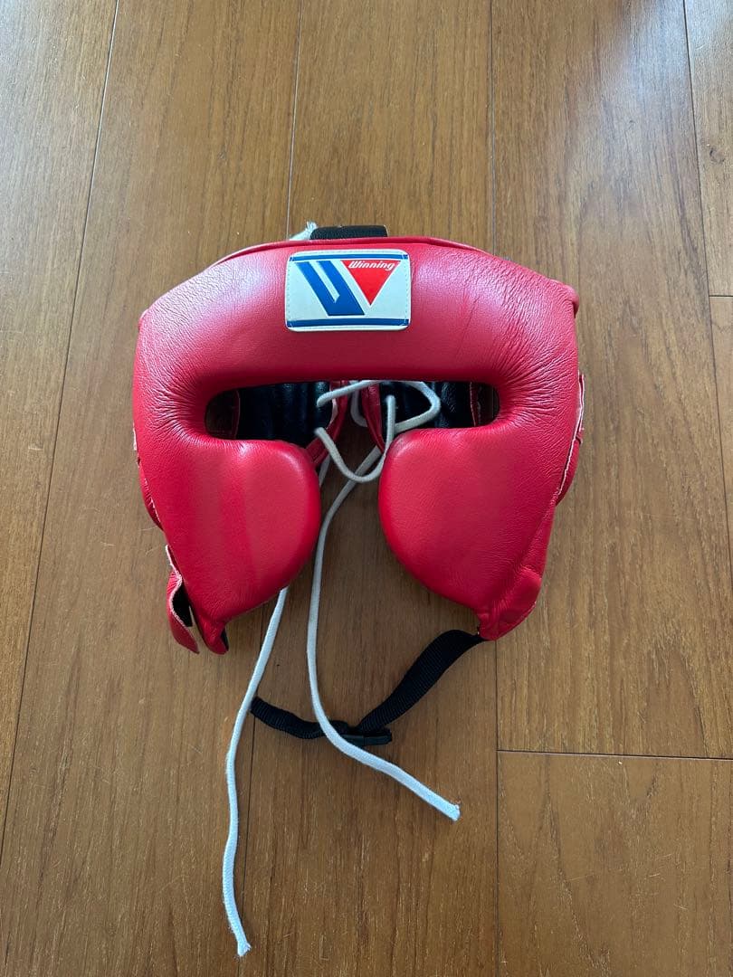 Winning FG-2900 ヘッドギア 赤 Lサイズ