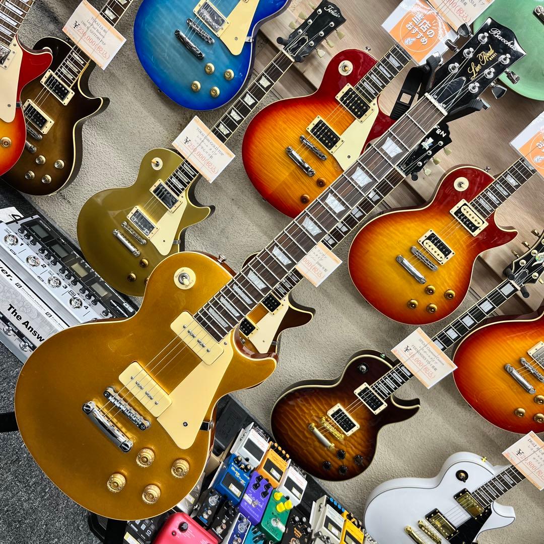 【11414】 Bacchus GOLD TOP P90 レスポールタイプ