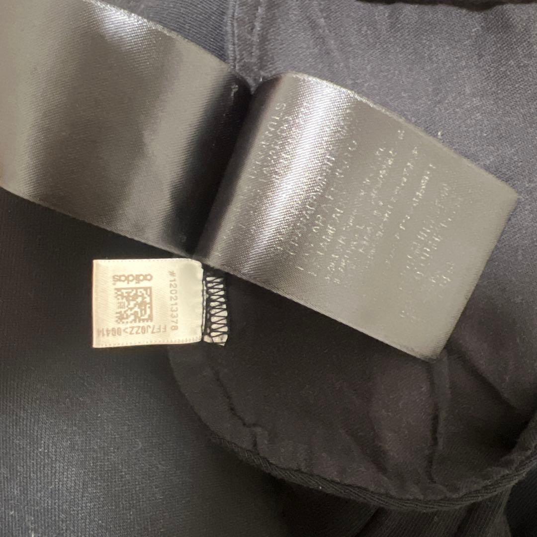 Y-スリーストライプス　サルエルパンツ　ブラック