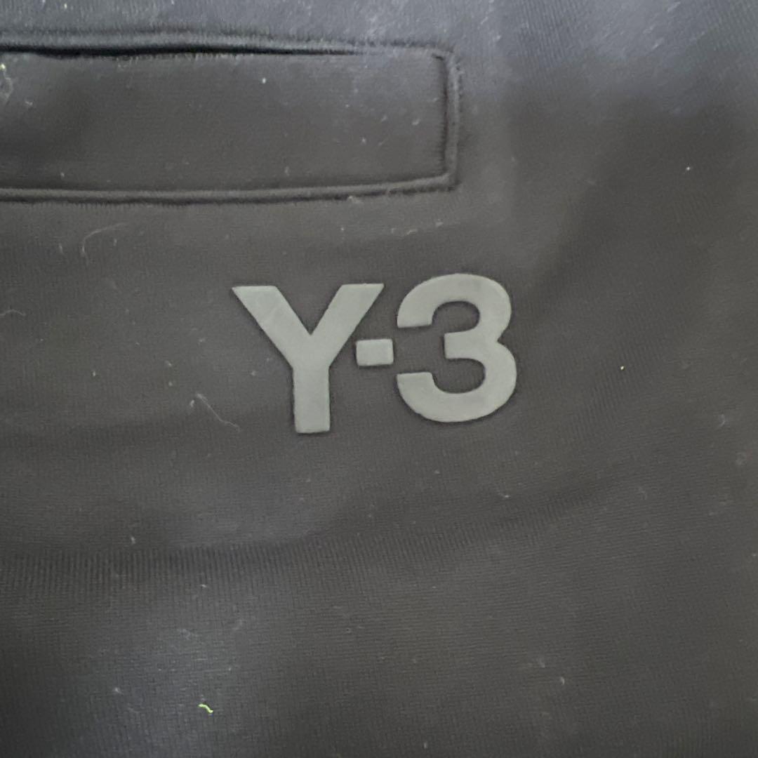 Y-スリーストライプス　サルエルパンツ　ブラック