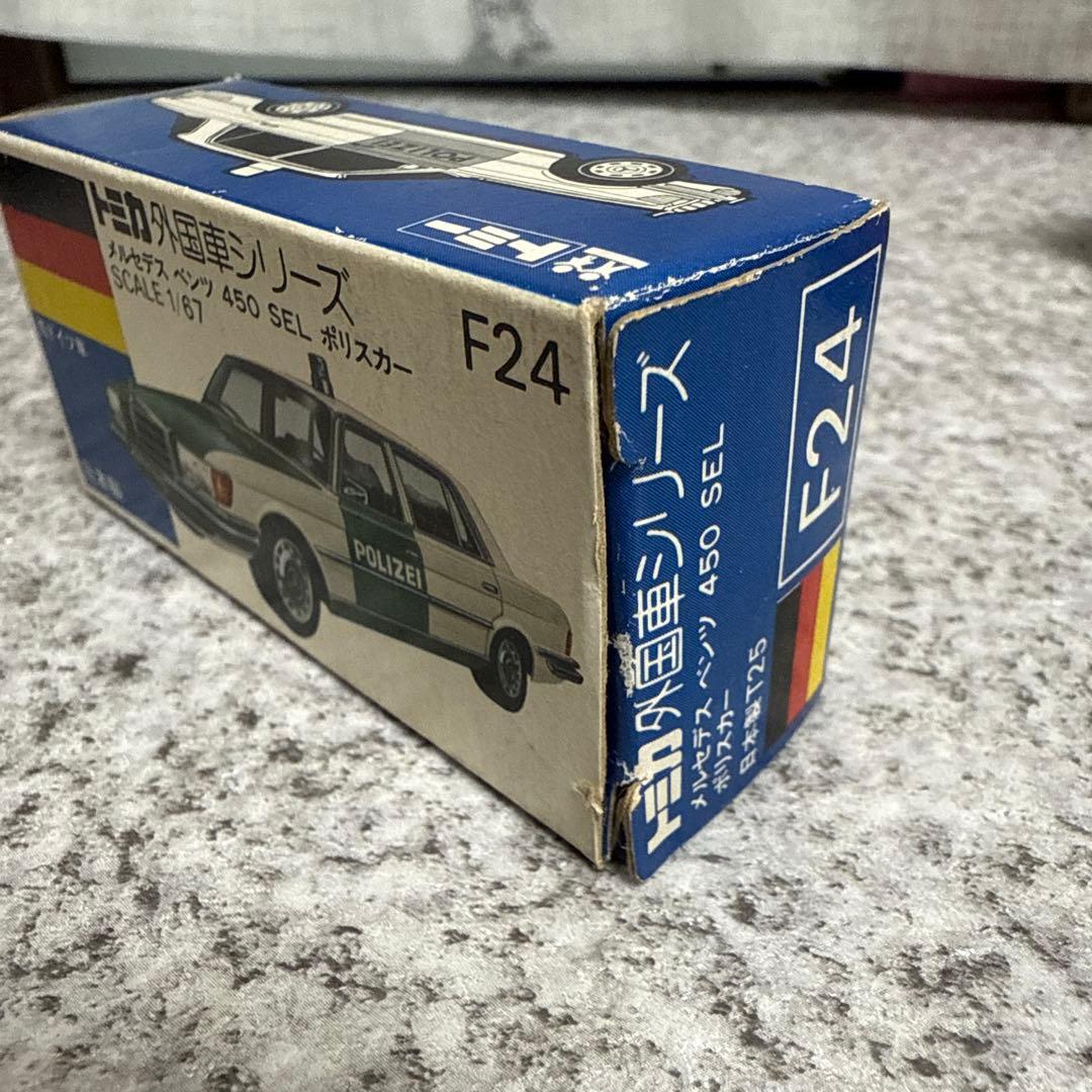 トミカ青箱外国車シリーズF24メルセデスベンツ&F25ルノー5