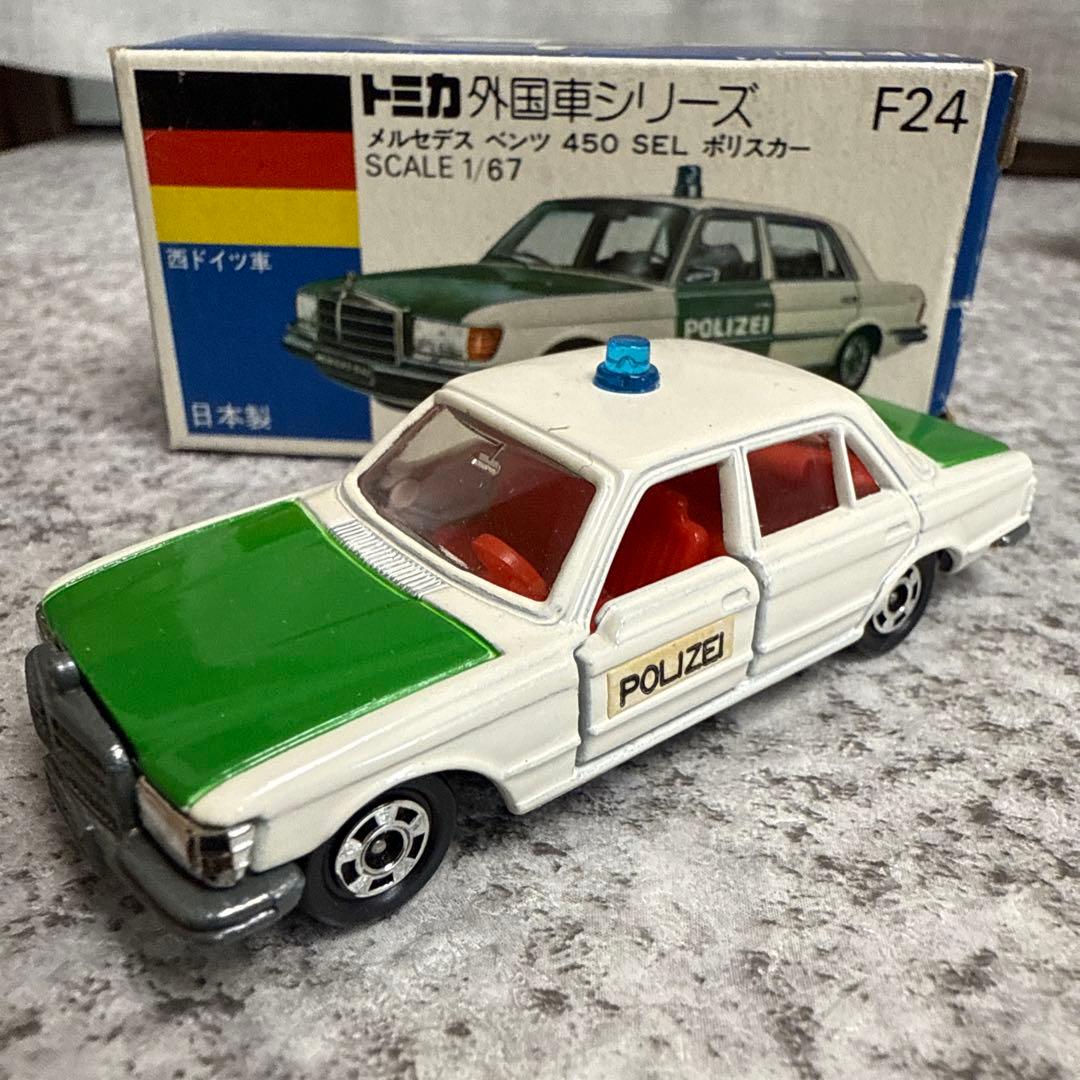 トミカ青箱外国車シリーズF24メルセデスベンツ&F25ルノー5