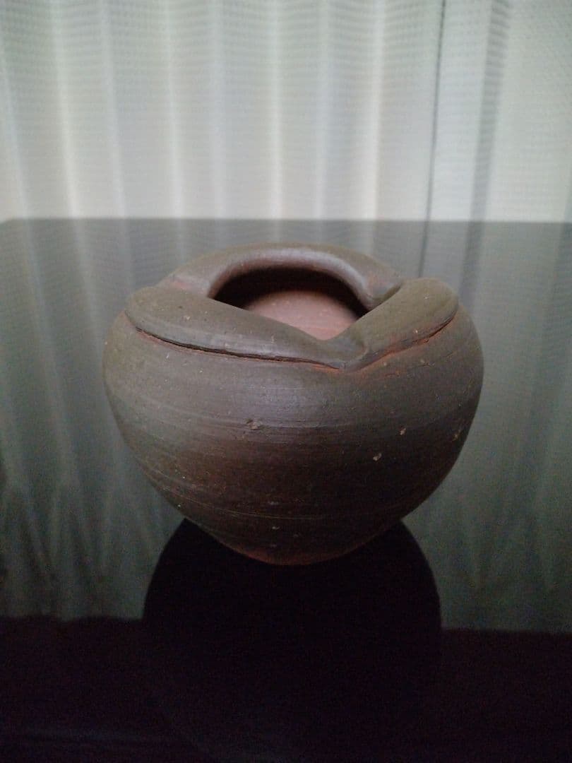 【備前焼 灰皿】人間国宝 藤原 啓 ( 送料無料！)