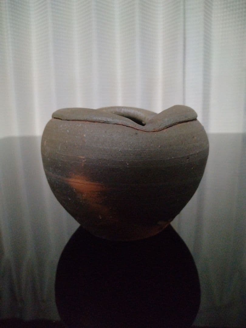 【備前焼 灰皿】人間国宝 藤原 啓 ( 送料無料！)