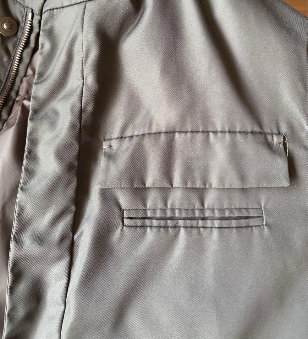 PRADA プラダ インナー付きナイロンアウター グレー サイズ44 メンズ