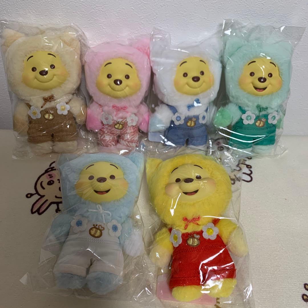 トップトイ くまのプーさん 6点　キャンディーベアシリーズ