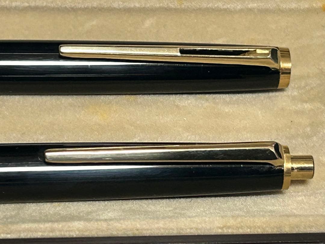 (美品)1970年代MONT BLANC ボールペン 、シャーペンシル黒