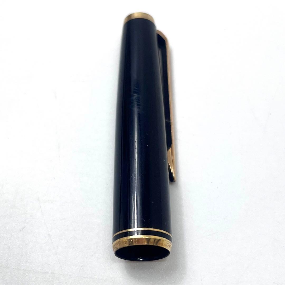 MONTBLANC モンブラン 万年筆 585刻印 14K ドイツ ブラック 金