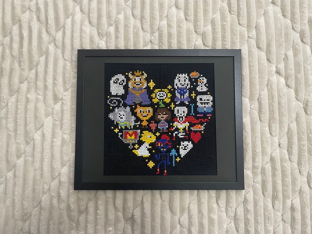 アンダーテール　クロスステッチ