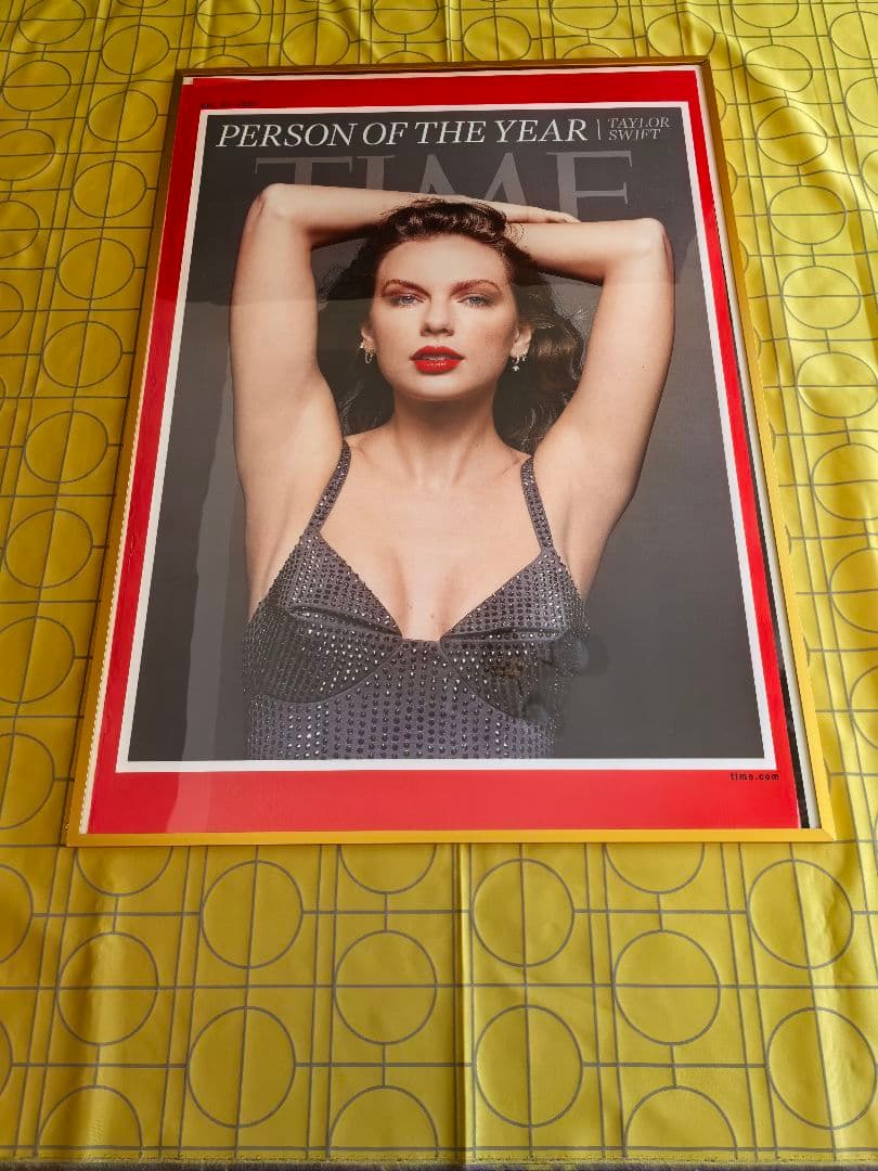 TIME誌恒例の2023年「今年の顔」表紙3デザイン　TIMEポスター