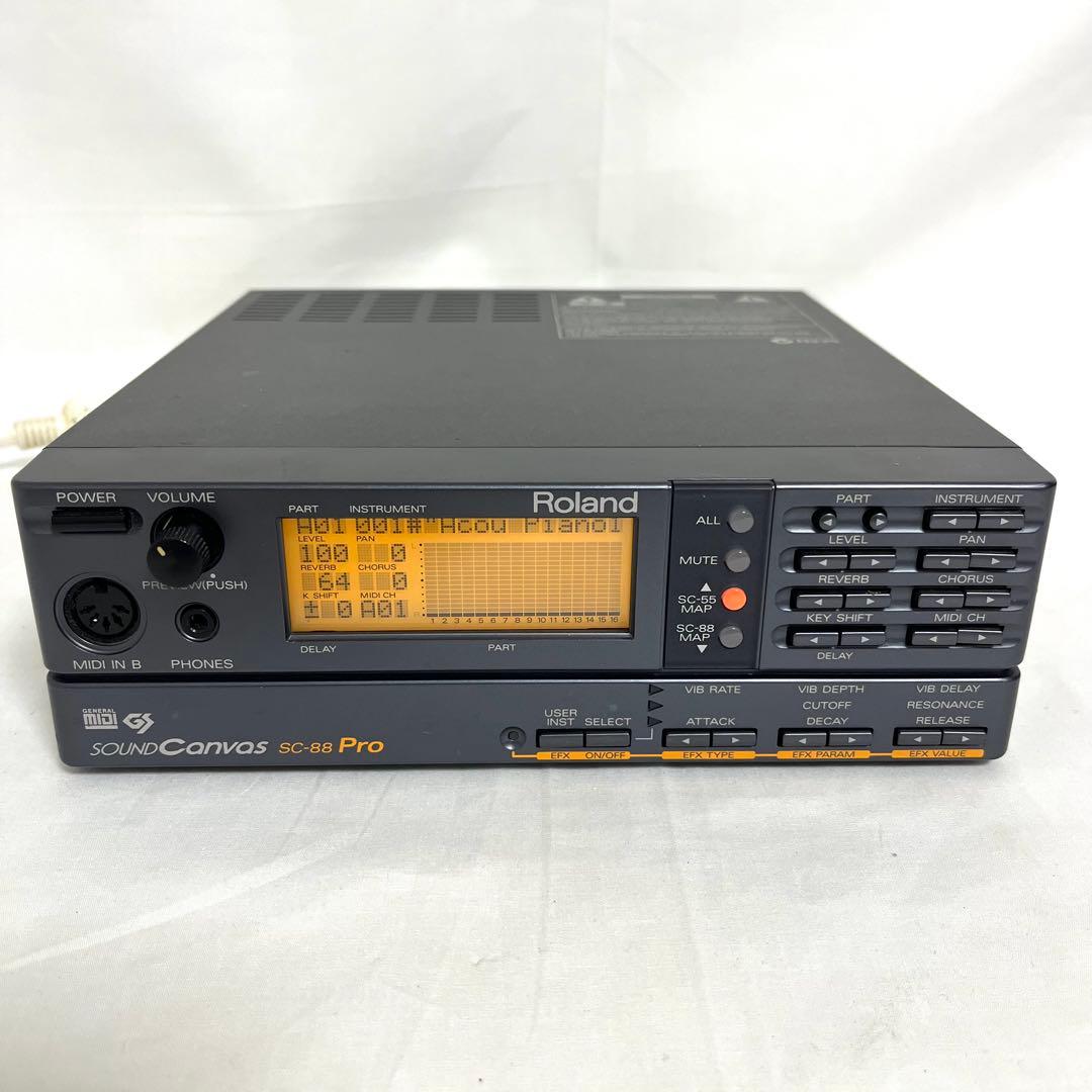 ROLAND ローランド　SC-88pro サウンドキャンバス 音源モジュール