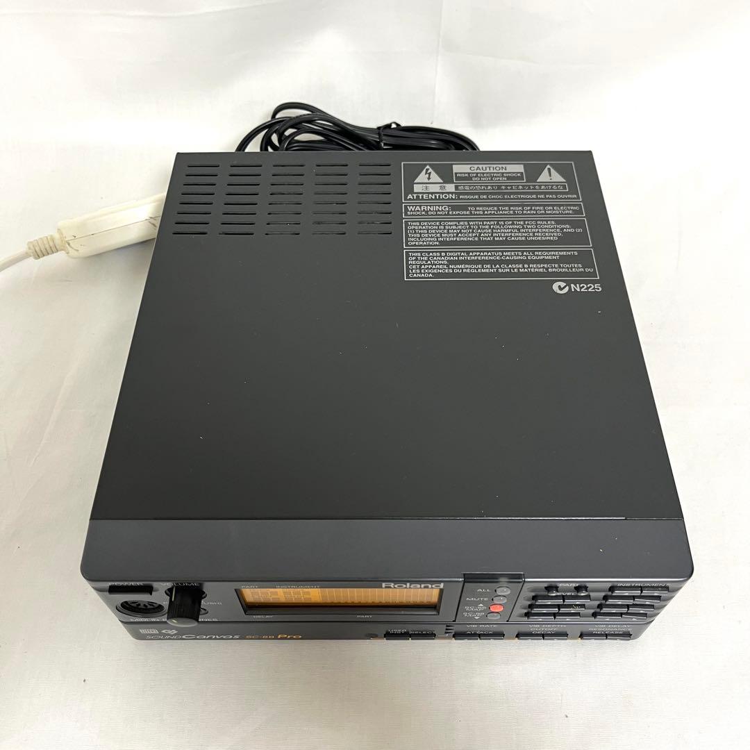 ROLAND ローランド　SC-88pro サウンドキャンバス 音源モジュール