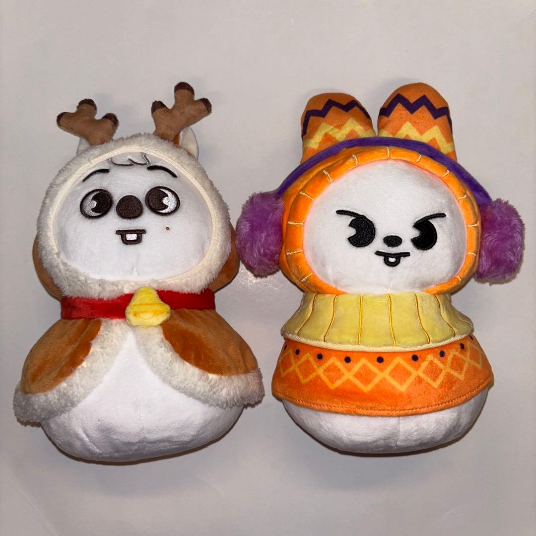 straykids XMAS POPUP ぬいぐるみ リービット ハンクオッカ