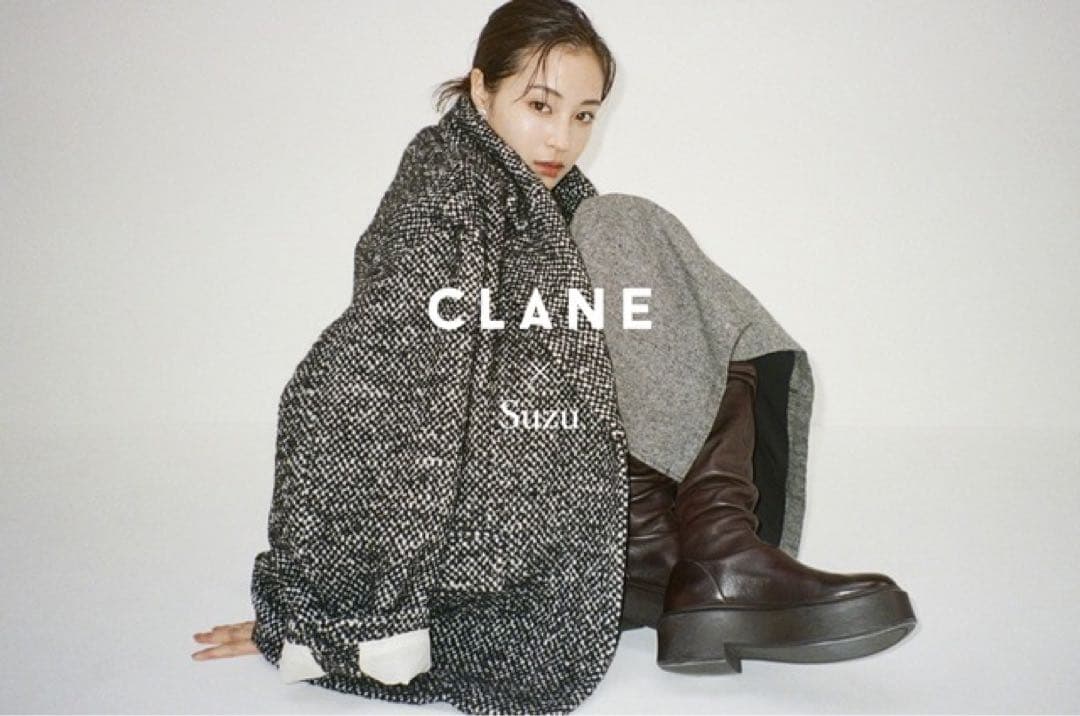 【新品】SuzuHirose×CLANE MIX COLOR OVER COAT