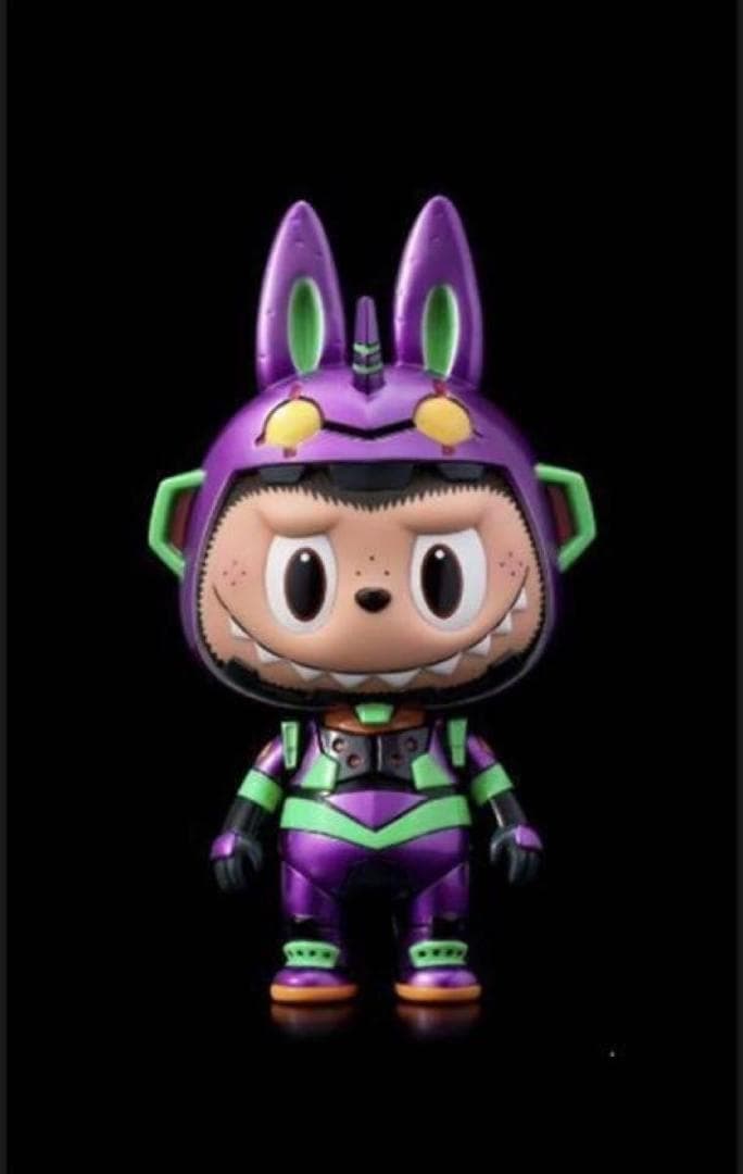 未開封品 エヴァ ラブブ LABUBU 初号機 メタリック版