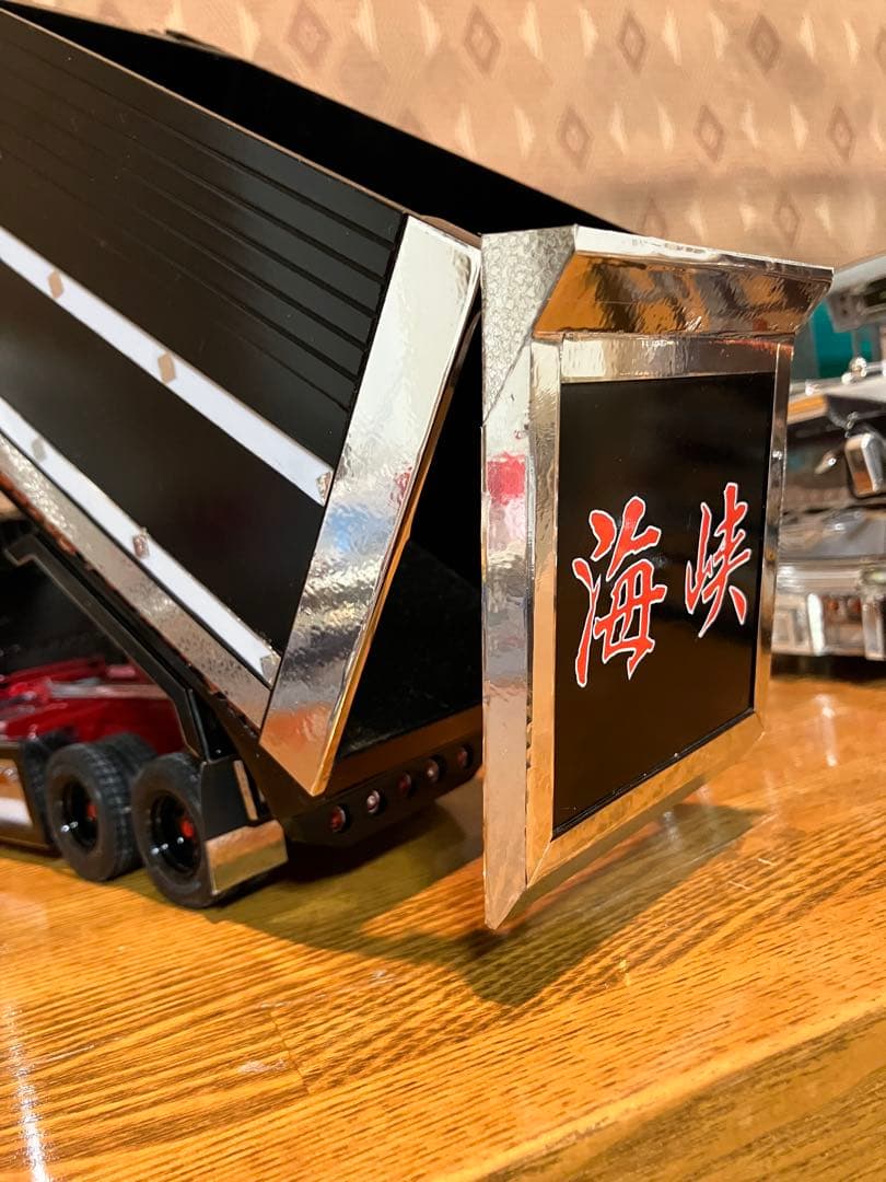 デコトラ、プロフィア、デカ箱、ダンプ、1／32、完成品