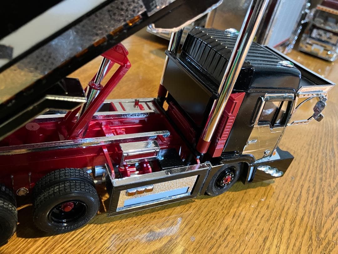 デコトラ、プロフィア、デカ箱、ダンプ、1／32、完成品