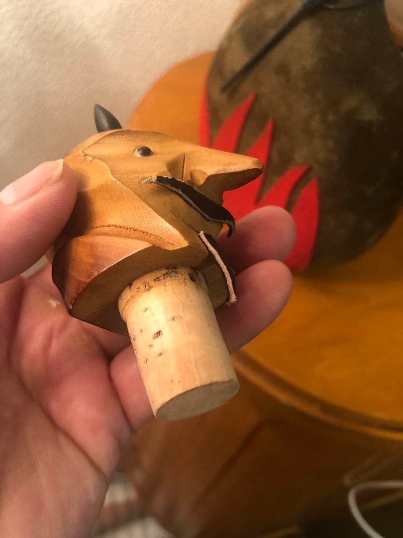 ビンテージ　50s デビル 悪魔　サタン　デカンタ　ミッドセンチュリー レトロ