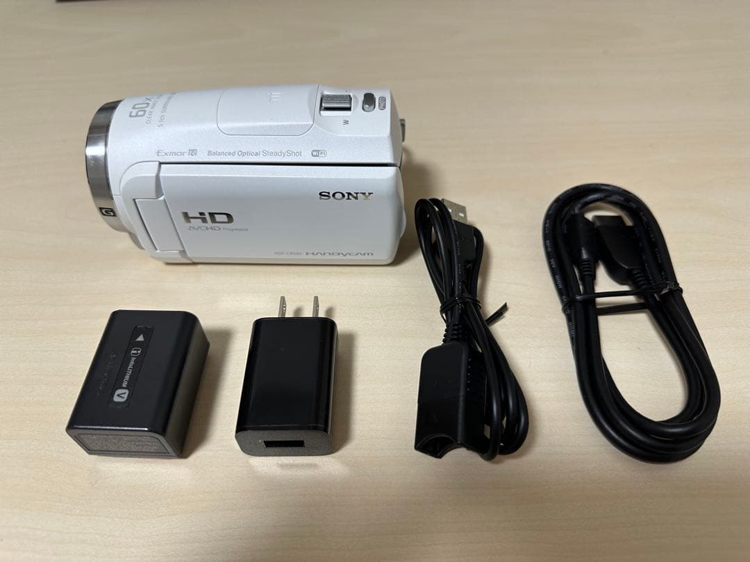 ねこ) SONY ハンディカム HDR-CX680 ホワイト