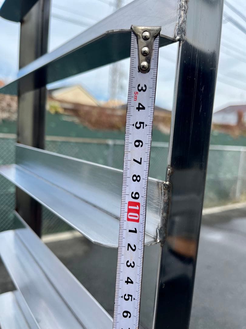 ステンレストンボラック　パンラック　トレーラック　キャスター付き　14枚