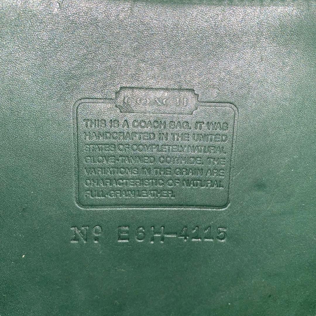 バッグ Vintage Coach Shoulder Bag 4115 Green