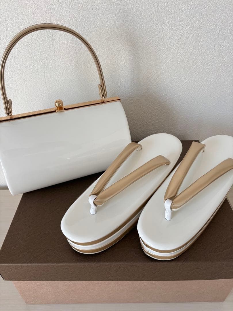 まいめろ　振袖フルセット（６点）＋草履バッグセット正絹　☆クリーニング済み