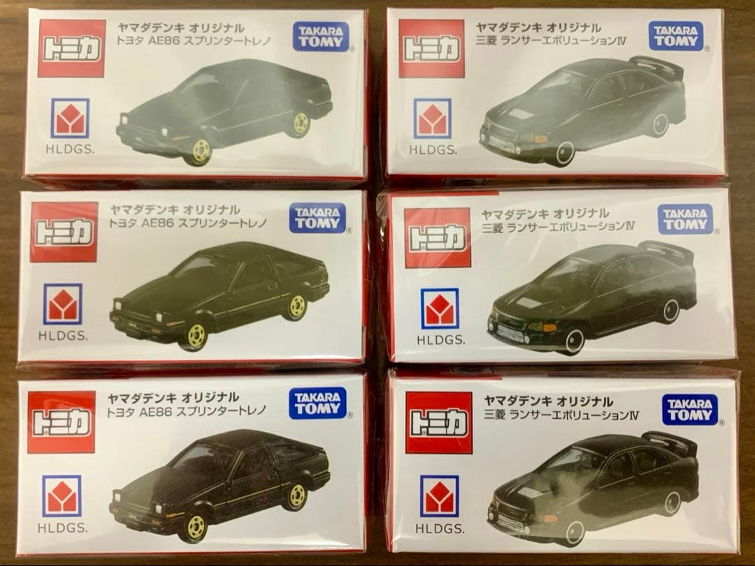トミカ ヤマダデンキオリジナル 6台セット