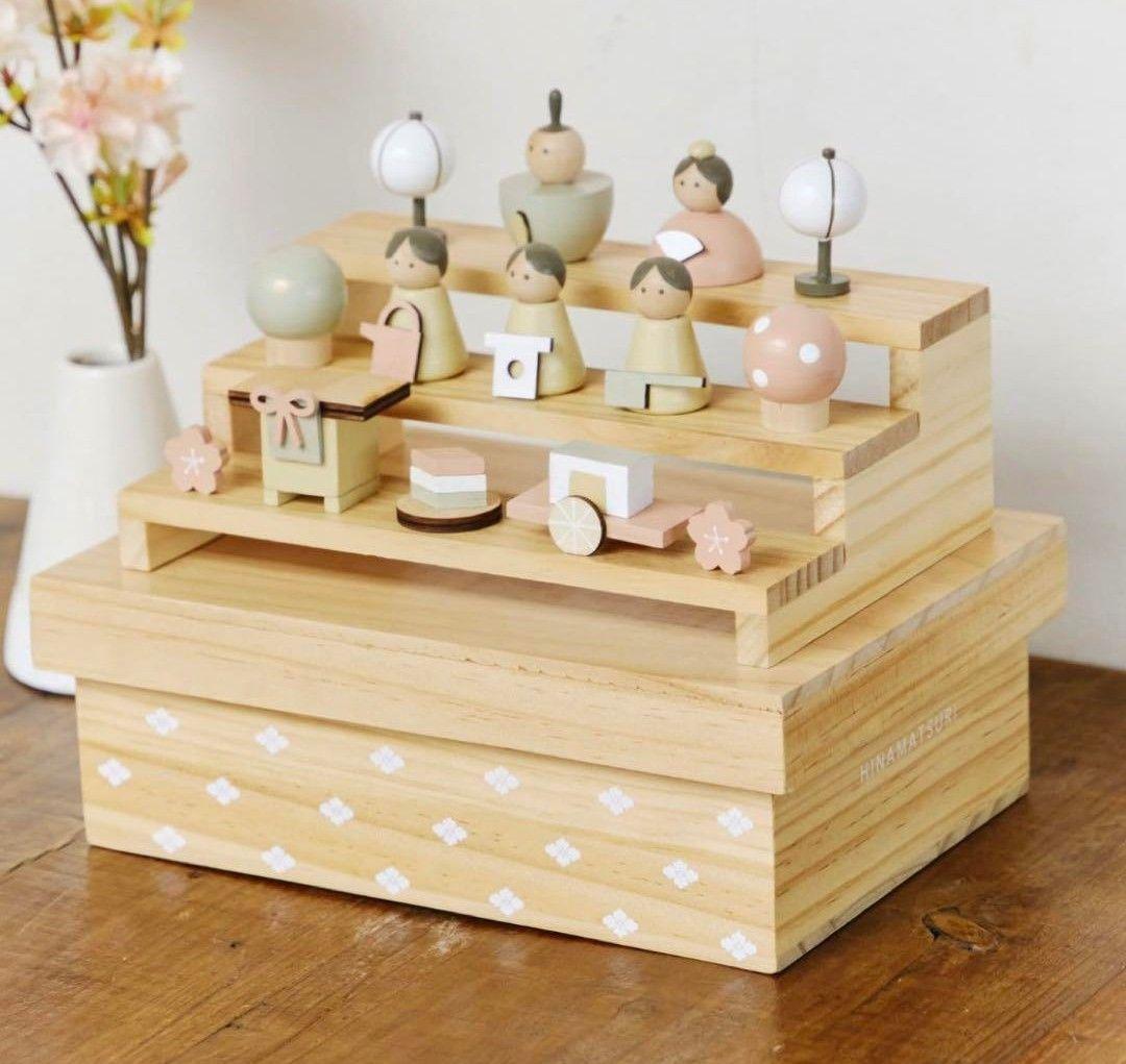 サリュー　ひなまつり　おひなさま　収納　ひな人形