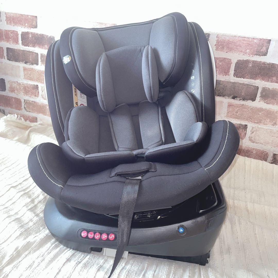 【美品】IMPETUS チャイルドシート360度回転ISOFIX新生児〜12歳