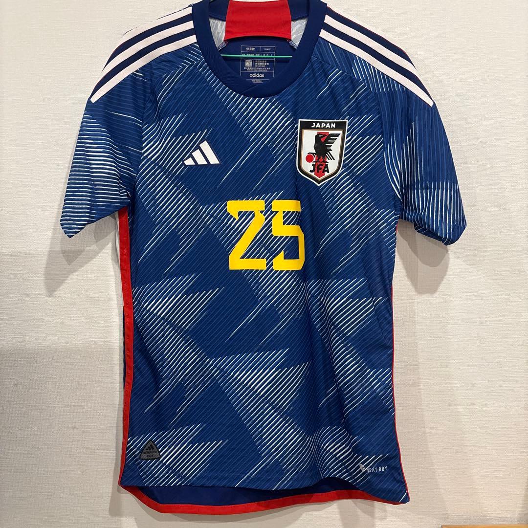 サッカー日本代表　25番　前田大然選手ユニフォーム(2022FIFA W杯)