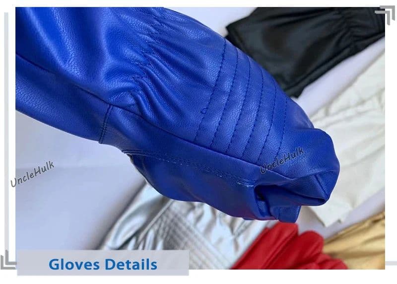 ★未使用 コスプレ グローブ ライト ブルー コスチューム 1号 2号 手袋