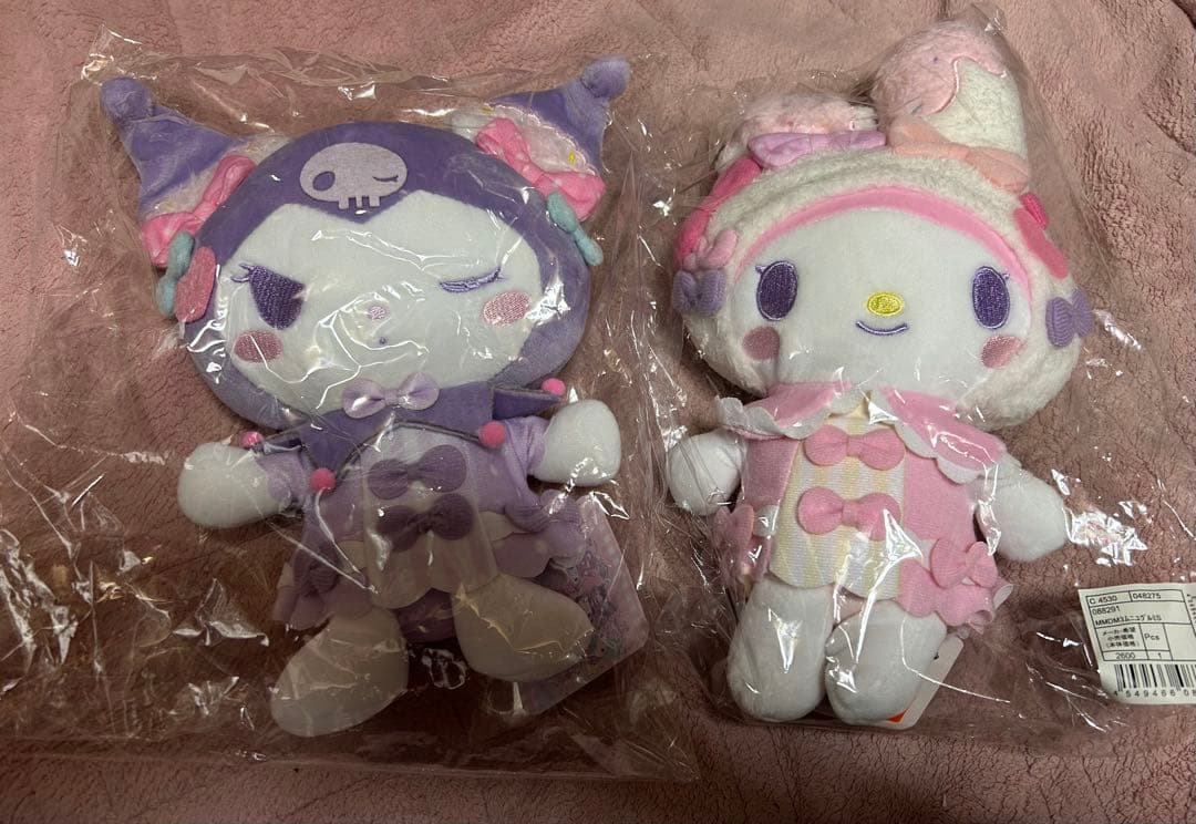 未開封　マイメロディ &クロミ　ドーリーミックス　むにゅぐるみ