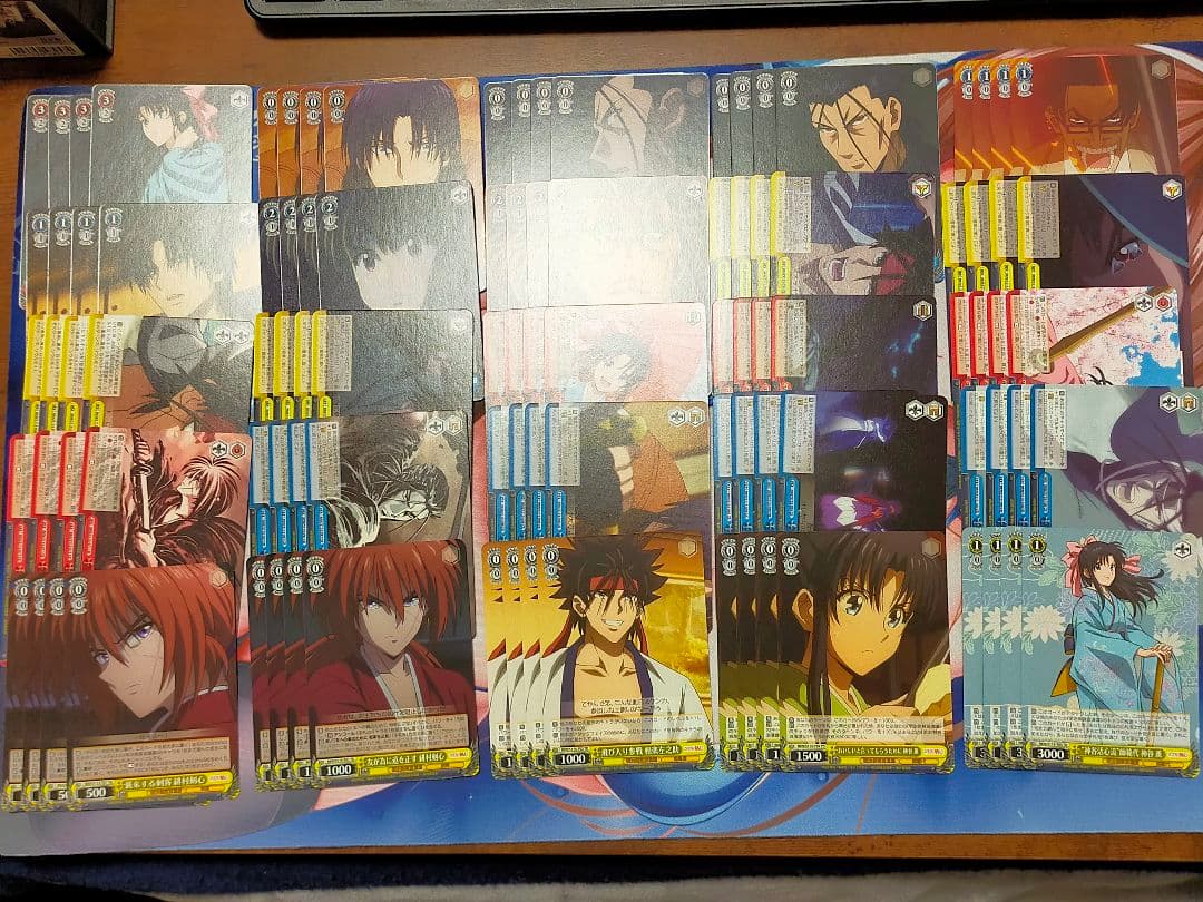 ヴァイスシュヴァルツ るろうに剣心　RR以下4コン、TD4コン