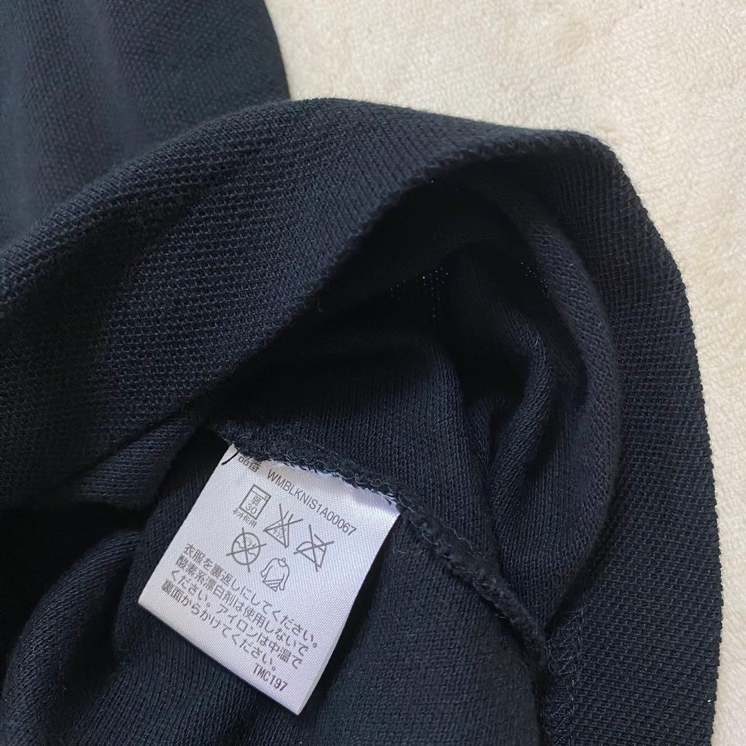 新品 ラルフローレン ポロシャツ ビッグポニー ビーズ刺繍 S ブラック