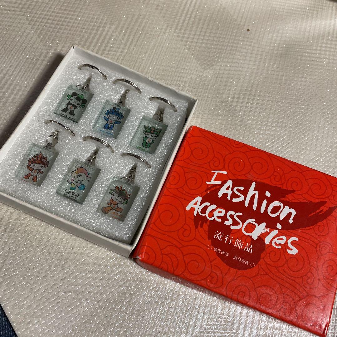 fu niu lele 北京オリンピック マスコット ストラップセット