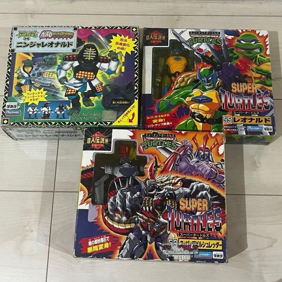 ミュータントタートルズ　超人伝説編、ニンジャ編