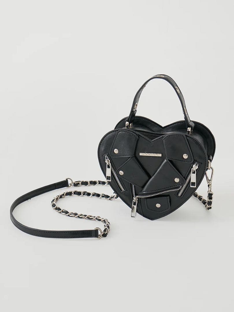 Darich ダーリッチ　ライダースライクハートミニバッグ　バッグ