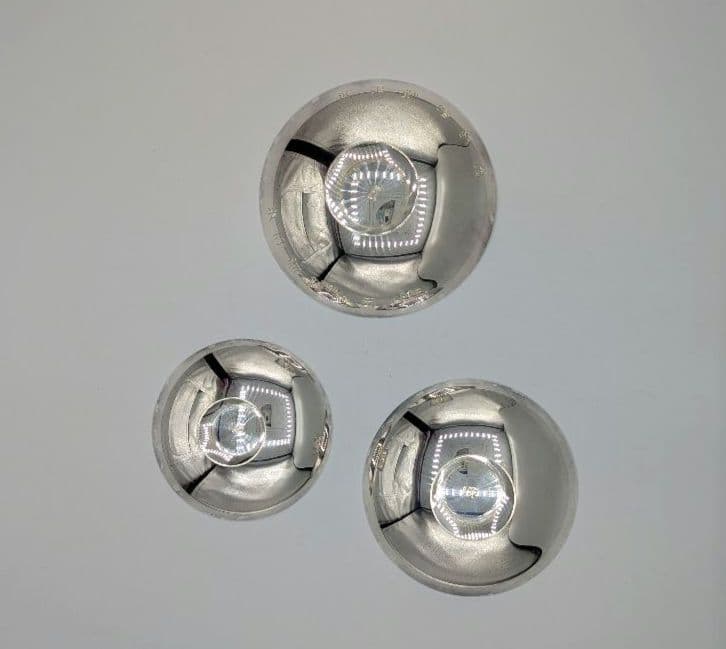 純銀　三重盃　尚美堂　純銀刻印あり　永年勤続記念